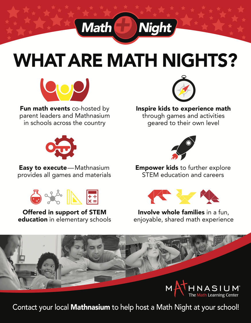Host a Free Math Night at Your Elementary School with Mathnasium of